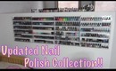 Updated Nail Polish Collection!!