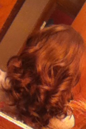 Sorry, bad lighting, but anyway curly :)