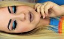 Blue Glitter Winter Eyes - Ojo Con Brillo Azules