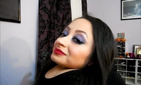 MAKEUP FOR THE HOLIDAYS PURPLES WITH BERRY LIPS!