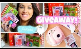 Holiday Giveaway! Polaroid camera, benefit, tarte, & more!