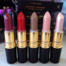 MAC lipsticks