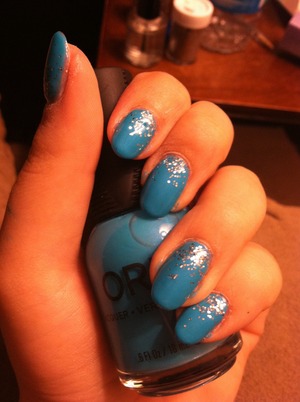 My nails for an upcoming reunion. (: