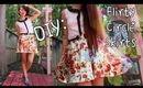 ♡DIY: Simple Circle Skirt {Back To School}