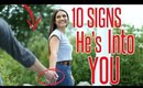 10 Signs A Guy Likes You