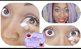 How To Apply Contacts Super Easy ft Pinkyparadise Vassen Grayish Blue Contacts