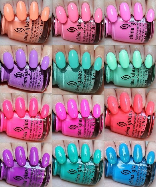 China Glaze Sunsational Collection | Mary S.'s (SwatchAndLearn) Photo ...