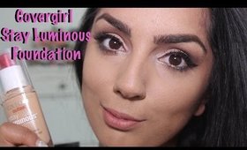 Covergirl Stay Luminous Foundation Review & Demo