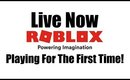 Playing Roblox Live