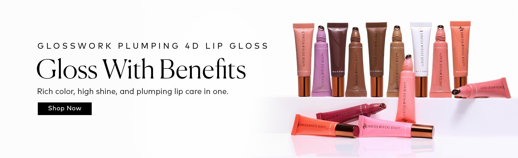 Get rich color, high shine, and a plumping effect in a nourishing formula that leaves lips looking smoother and feeling hydrated. Shop the Danessa Myricks Beauty Glosswork 4D Lip Gloss on Beautylish.com