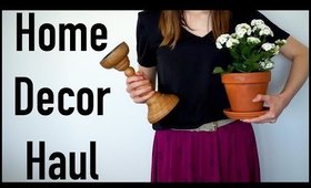 Home Decor Haul | Kirkland's & Houseplants