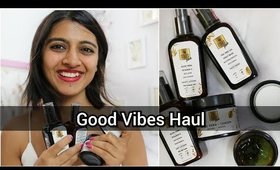 Good Vibes Haul, Summer Special - Products that Heal The Skin  || SuperWowStyle