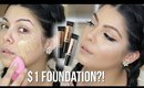 THE BEST $1 FULL COVERAGE FOUNDATION REVIEW CHEAP MAKEUP PRODUCTS | SCCASTANEDA