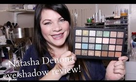 NATASHA DENONA GREEN BROWN SHADOW 28 PALETTE REVIEW | SWATCHES
