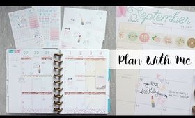 NEW FALL STICKERS | Plan With Me September 2016 | Charmaine Dulak