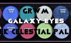 GRWM - Sleek Celestial Palette - Galaxy Eyes