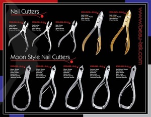 Manufacturers and Exporters of All kinds of Wire Spring Nail Nipper, Wire Spring Nail Nipper Plain Handle, Textured Handle, Flutted Handle, Grooved Handle, Half Gold Plated Handle, Shine Finish, Satin Finish, Sand Finish, Titanium Plasma Coated, Blue Plasma Coated, Full Gold Plated etc.