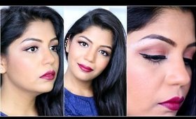 Dark Lips Makeup Tutorial + Outfit Of The Day | SuperPrincessjo