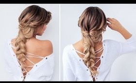 Cute & Messy Braid | Luxy Hair