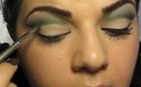 Green Cut Crease Makeup Tutorial