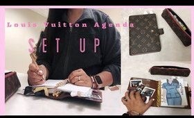 Louis Vuitton Agenda MM - Setup