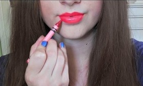 DIY Lipstick Made Out of CRAYONS
