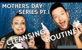 Mom and I Remove our Makeup Together  | Cleansing Oil Balm 1st Impressions | mathias4makeup
