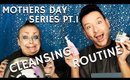Mom and I Remove our Makeup Together  | Cleansing Oil Balm 1st Impressions | mathias4makeup
