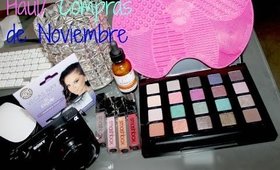 HAUL / RESEÑA COMPRAS DE NOVIEMBRE ♥