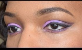 Ombre Purple Smoky Eye: For The NYX FACE Awards