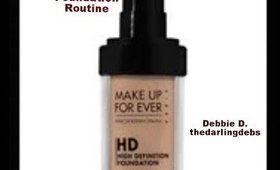 My summer 2014 foundation routine-Debbie D. thedarlingdebs