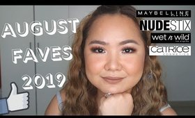 Full face of Beauty Favorites // August 2019