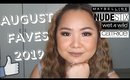 Full face of Beauty Favorites // August 2019