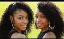 Curly Hairstyles with Natural Hair Extensions