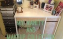 My Vanity Area - And a quick look at my makeup collection!