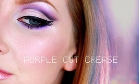 Purple Cut Crease Makeup Tutorial