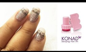 #NailArt : Encaje  | kittypinky