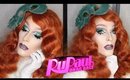 RuPaul's Drag Race Makeup Challenge Season 8 Episode 1 | Emerald Glitter Ball | Bridgett London