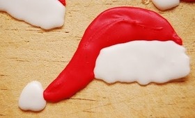 Christmas cookies: Santa, Ornament and Mr. Penguin!
