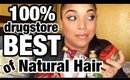 100% DRUGSTORE BEST NATURAL HAIR PRODUCTS OF 2017 | HIGH POROSITY & VERY DRY EDITION | MelissaQ