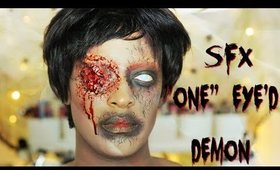 One Eye'd Demon SFX : Halloween 2019 🎃 l TotalDivaReal TotalDivaRea