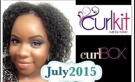 Curlkit vs Curlbox July 2015 plus GIVEAWAY!