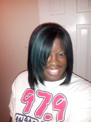 Long bob.. Cut and colored by me