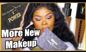 FULL FACE OF NEW MAKEUP TUTORIAL | COLOURED RAINE | YSL BEAUTY | COVERGIRL & MORE