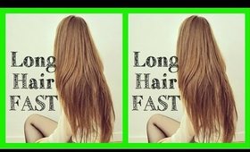 How to get LONG hair FAST (DIY Home Remedy)