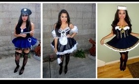 1 Makeup Look for 3 Costumes (Sergeant, Maid, and Sailor) Halloween Makeup 2013