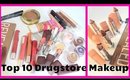 Top 10 Best Drugstore Makeup 2014 with C Key!