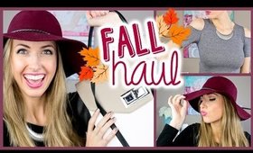 🍂 FALL 2014 Haul & Try-on! || Forever 21, MAC, Target, Express