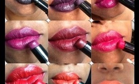 My Wet N Wild Lipsticks