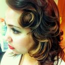 Ombre color and Pin-Up styling!